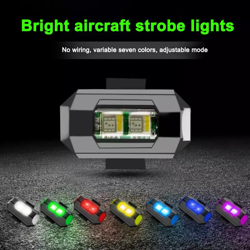 Drone Strobe Light, Super Bright Lightweight FAA Anti-Collision Light Night Flying LIMITLESS 4 Drone - Drone-Clone Xperts