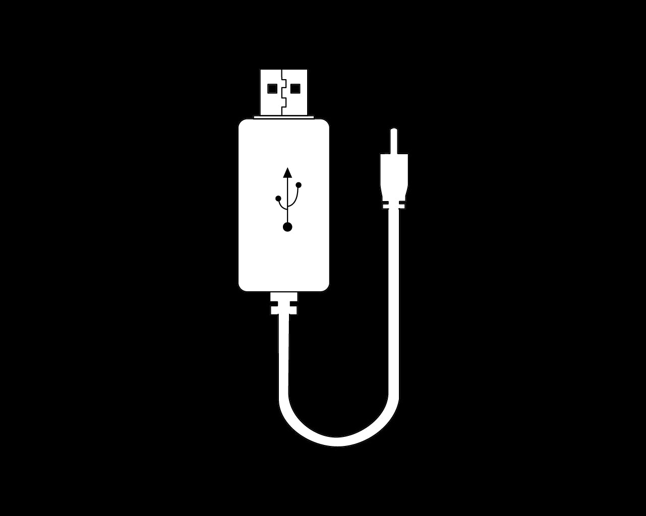 Set of 2x USB Charging Cables for Drone X Pro AIR 3.7V 1000mAh Lipo Battery - Drone-Clone Xperts