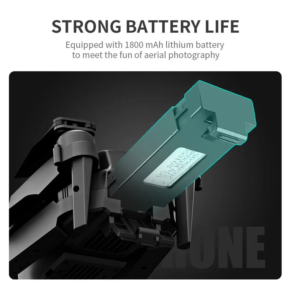 Falcon 4K Extreme Drone Spare Battery Replacement 3.7V 1800mAh Lithium Battery, Remote Control Aircraft Spare Parts