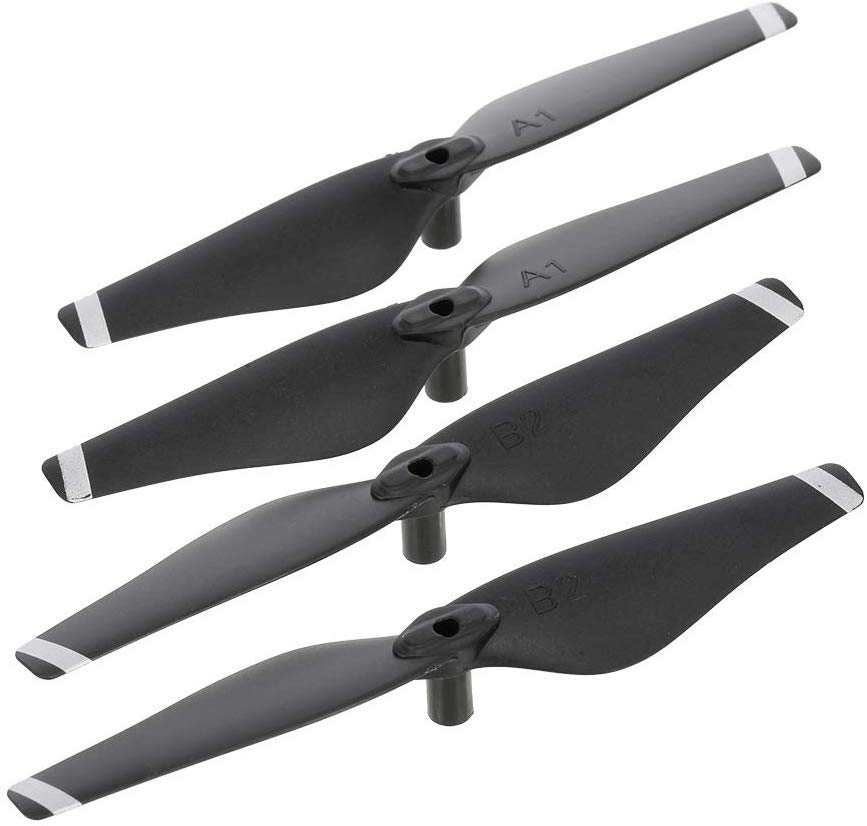 4PCS Propellers for Drone X Pro AIR WiFi FPV RC Quadcopter Spare Parts Prop Guards Blade Shields