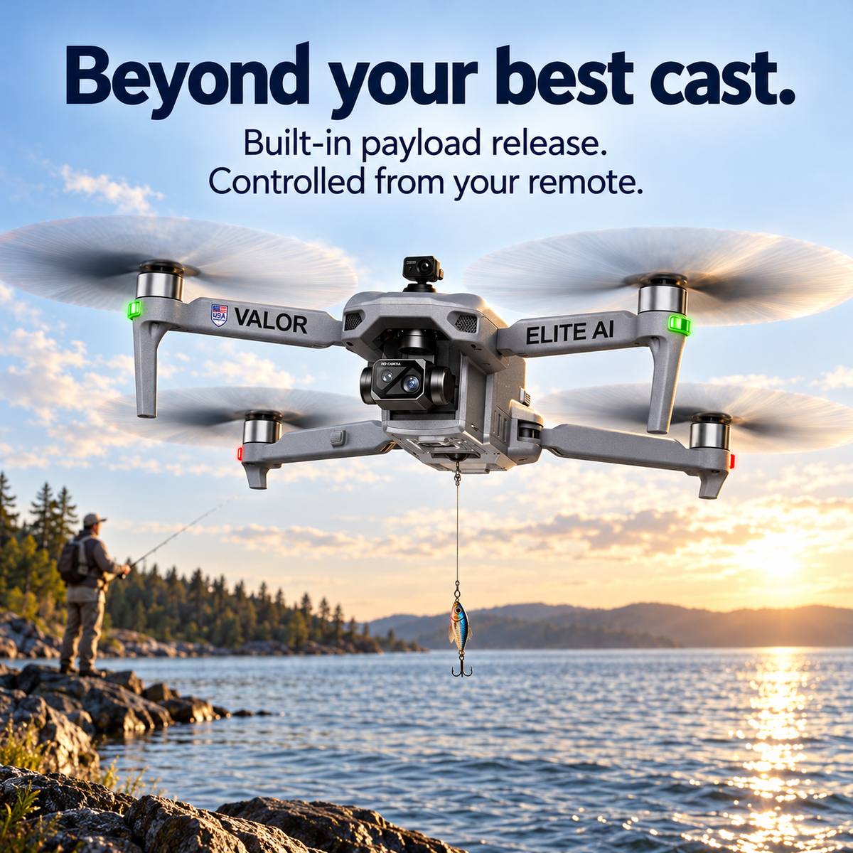 Valor Elite AI Camera Drone