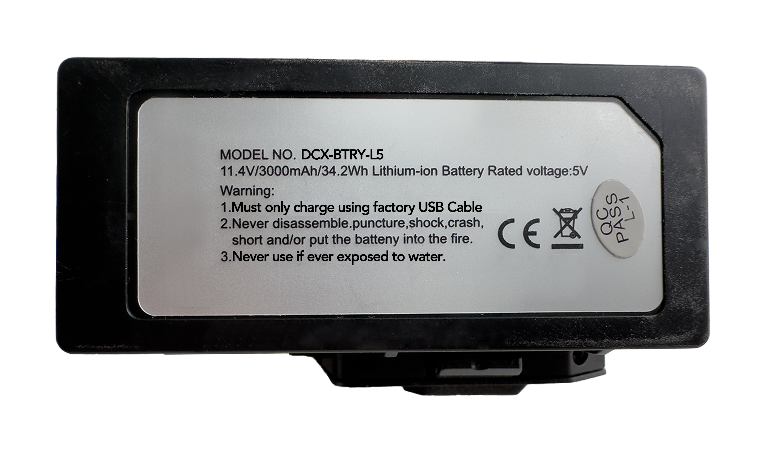 Battery for LIMITLESS 5 Drone, 11.4V 3000mAh 34.2Wh Lithium Ion Battery - Drone-Clone Xperts