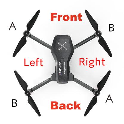 LIMITLESS 5 Drone Arm Motor Replacement Parts