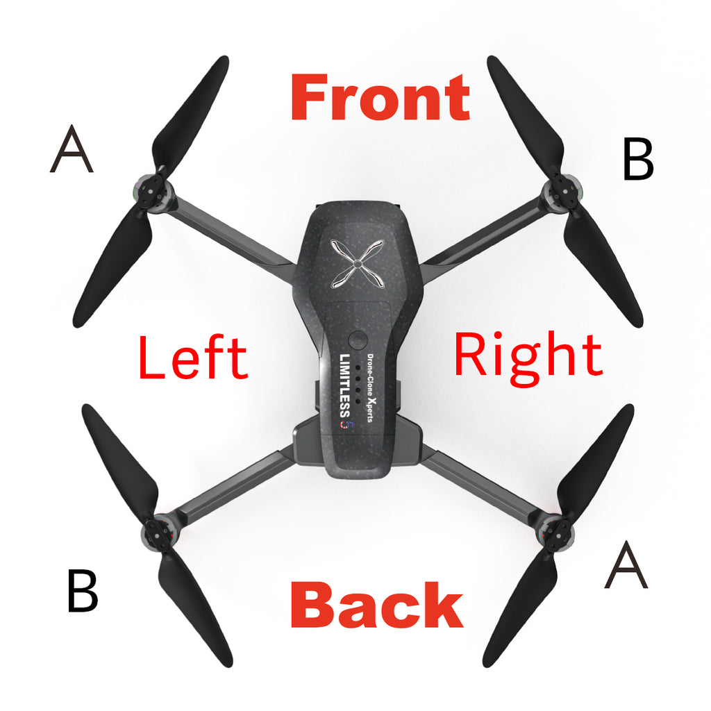 LIMITLESS 5 Drone Arm Motor Replacement Parts for Drone Clone Xperts L5 Drone - Genuine Spare Replacement Leg