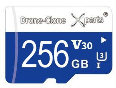 microSDXC for LIMITLESS 5 Drone UHS-I Memory Card - Up to 190MB/s, C10, U3, V30, 4K, Drone Micro SD Card - Drone-Clone Xperts