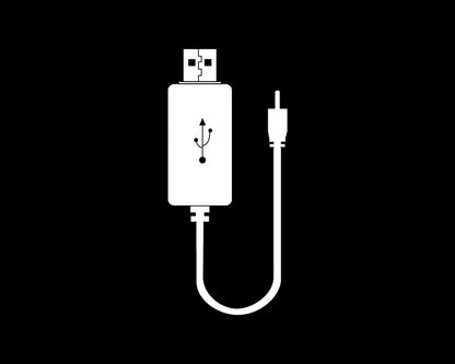 Set of 2x USB Charging Cables for Drone X Pro AIR 3.7V 1000mAh Lipo Battery - Drone-Clone Xperts