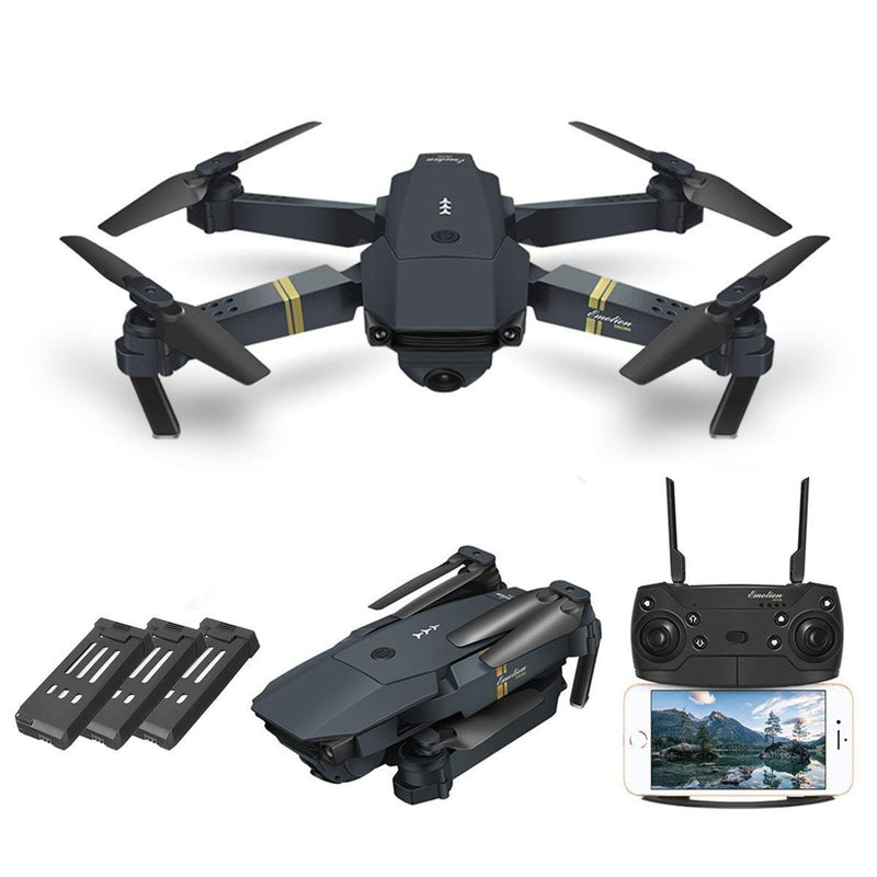 Tactical X Drone Extreme Upgrade w/ Extra Batteries HD Camera Live Video WiFi FPV Voice Command