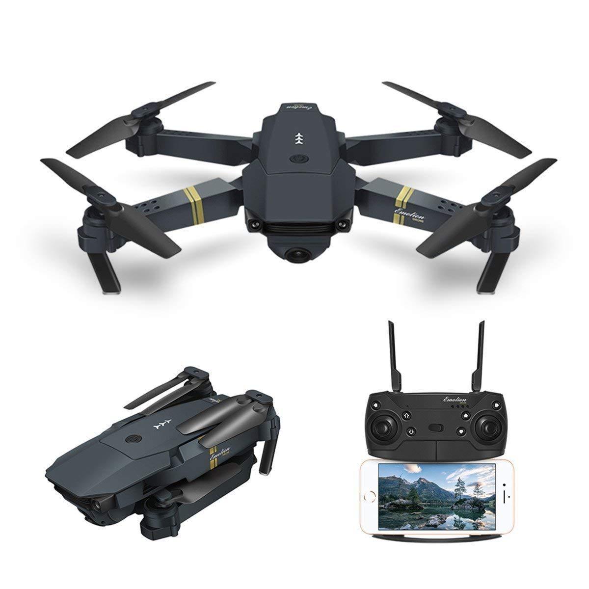 QuadAir Drone Extreme Upgrade with Extra Batteries HD Camera Live Video WiFi FPV Voice Command - Drone-Clone Xperts