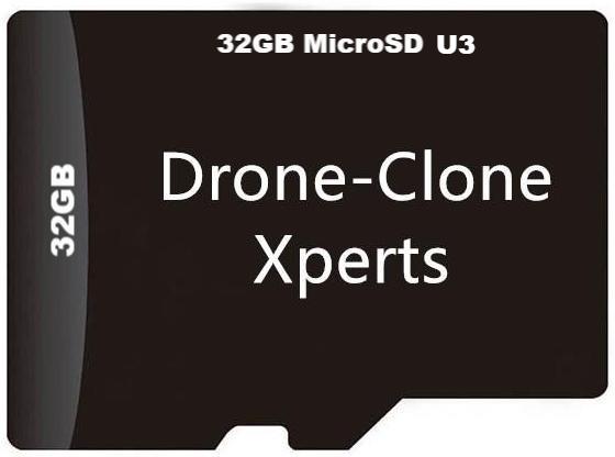 MicroSD Card for Drones UHS-I/U3 MicroSDHC Memory Card Up To 100 MB/s Read Speed Class 10